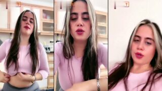 Ayşe Elbi Yayında Götünü gösterior